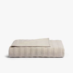 Open Box - Parachute - Desert Stripe Bed Blanket Queen/King Na Natural